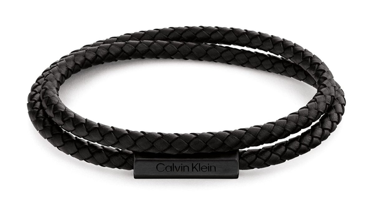 Pasek Latch One Size Leather Stone-Free - Key Features Highlighted Calvin Klein