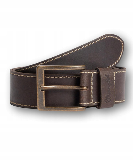 Pasek Wrangler BASIC STITCHED W0081US85 Brown 115 Wrangler