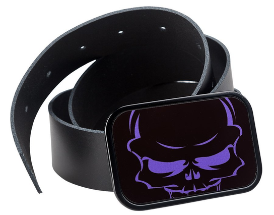 pasek z klamrą CROPPED SKULL -L Inna marka