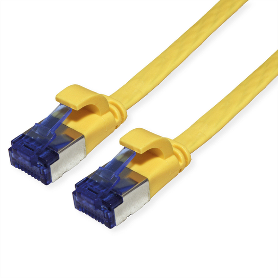 Patchkabel VALUE FTP, Cat.6A (Class EA), extra plat, geel, 3 m Value