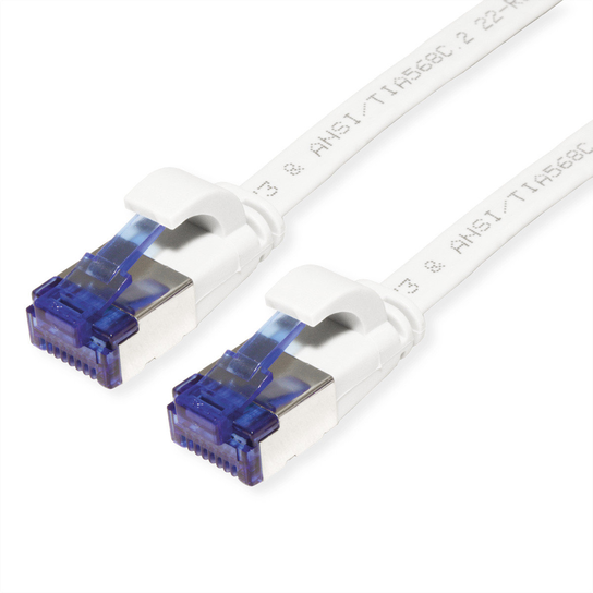 Patchkabel VALUE FTP, Cat.6A (Class EA), extra plat, wit, 5 m Value