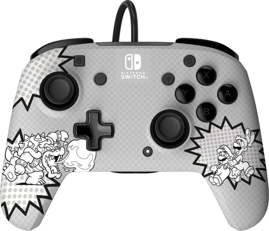 PDP SWITCH Pad przewodowy Rematch Comic Mario PDP