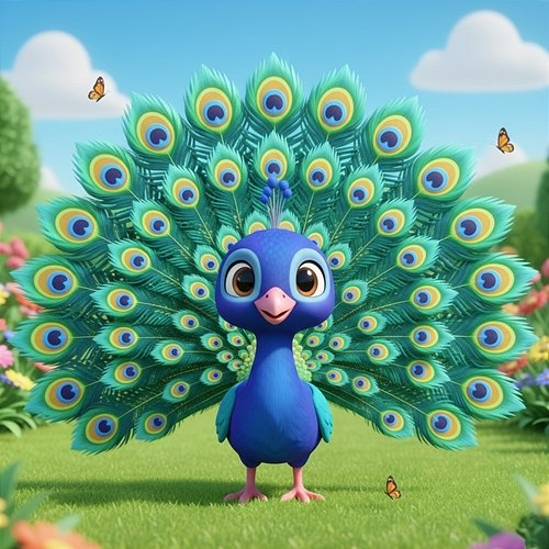 Peacock Parade MeloKids