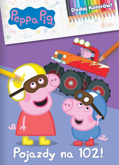 Peppa Pig Dodaj Kolorów Media Service Zawada Sp. z o.o.