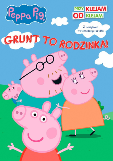 Peppa Pig Przyklejam Odklejam Media Service Zawada Sp. z o.o.