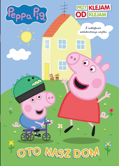 Peppa Pig Przyklejam Odklejam Media Service Zawada