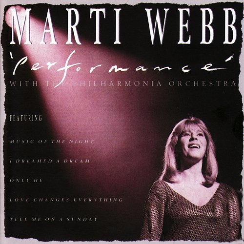 Performance Marti Webb & The Philharmonia Orchestra