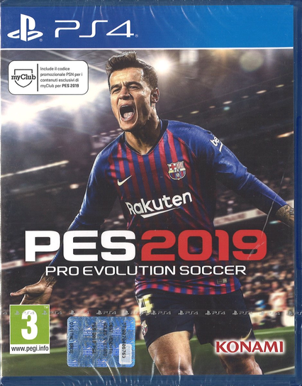 Pes 2019, PS4 Konami