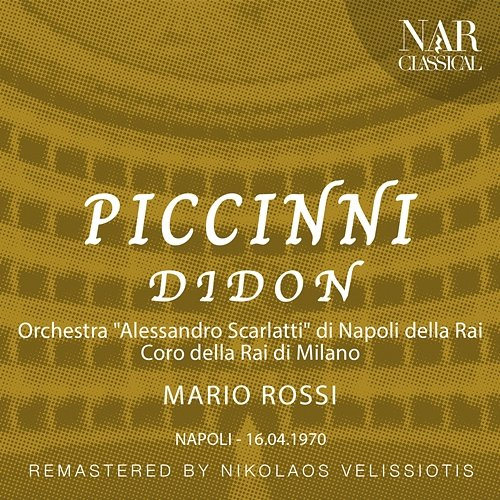 PICCINNI: DIDON Mario Rossi, Orchestra "Alessandro Scarlatti" di Napoli della Rai