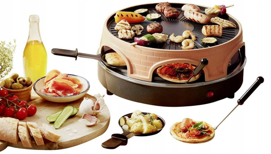 Piec do pizzy Emerio, grill 3 w 1. E4 Emerio