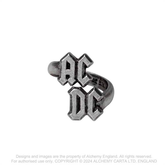 pierścień AC/DC - LOGO-Q ALCHEMY POKER
