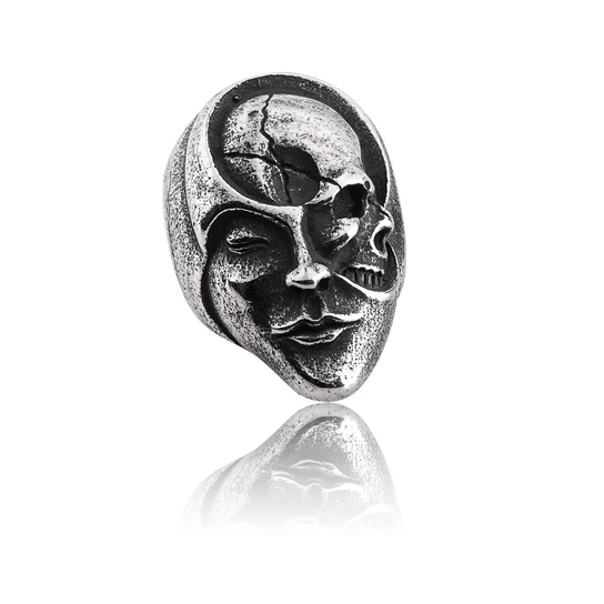 pierścień SKULL / FACE-X VIKING RINGS
