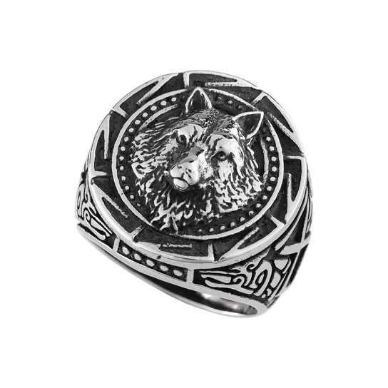 pierścień WOLF-R VIKING RINGS