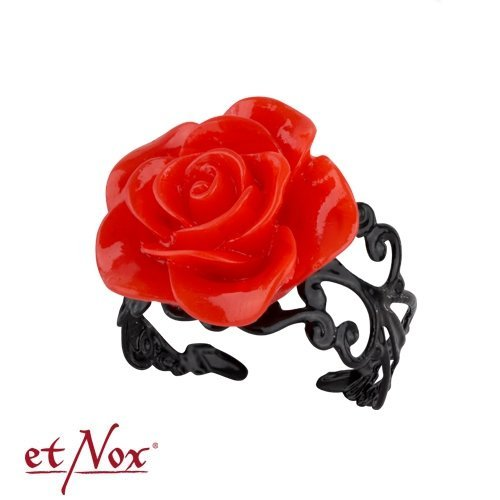 pierścionek RED ROSE ECHT