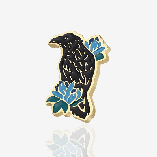 Pins ptak "Kruk" Pinswear