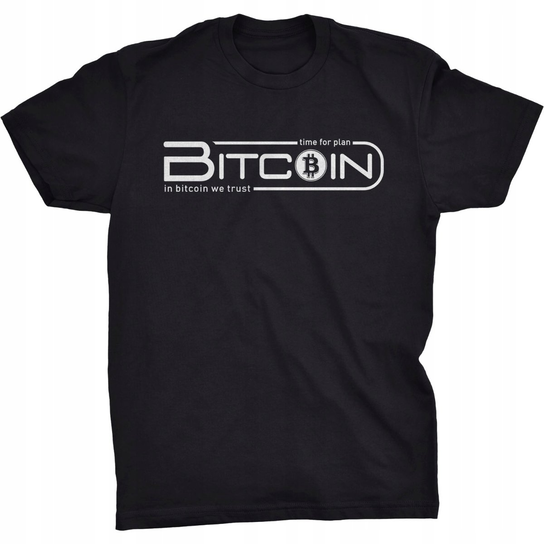 Plan Bitcoin Koszulka BTC Crypto Kryptowaluty GILDAN