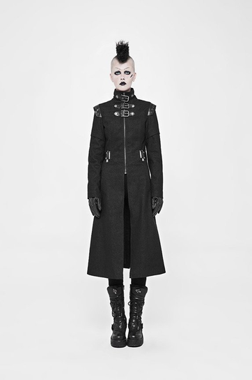 Płaszcz Damski Punk Rave - Gothic-Xl Inna marka