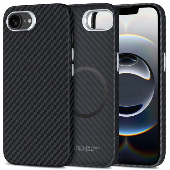 Plecki Tech-protect do Apple iPhone 16e czarny TECH-PROTECT