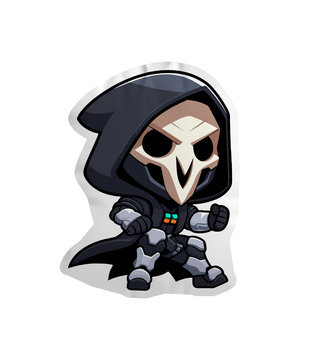 Poduszka Chibi Overwatch - Reaper Mangowe