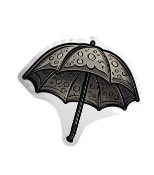 Poduszka Chibi Przedmioty - Parasol Inna marka