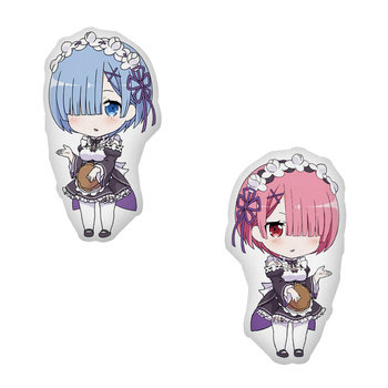 Poduszka Chibi Re:Zero - Ram / Rem Inna marka
