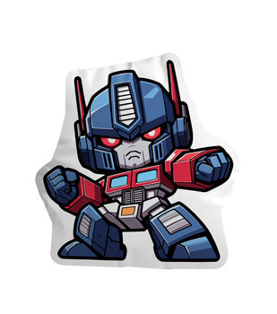 Poduszka Chibi Transformers - Optimus Prime Inna marka