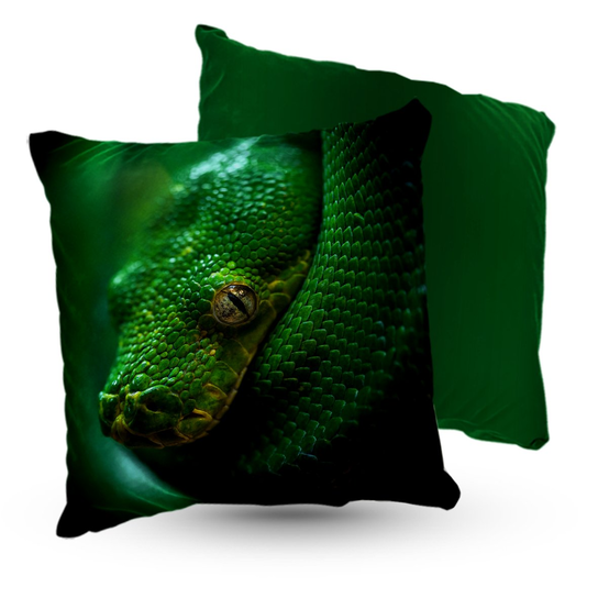 Poduszka welur python wąż 40x40 cm 5made