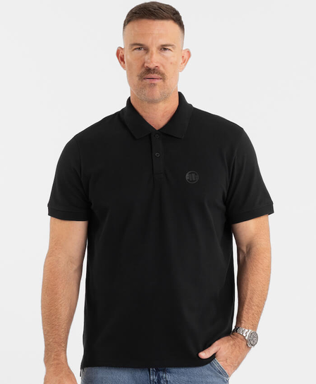 POLO PIT BULL regular LOGO all black-M Inna marka