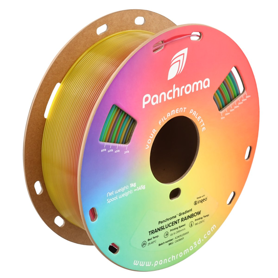 Polymaker Panchroma PLA Gradient Translucent Rainbow 1.75 mm 1kg Polymaker
