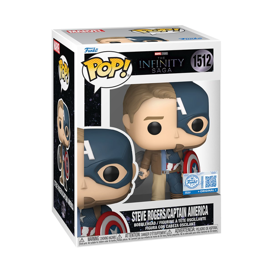 POP Marvel: IS Split- Cap/Steve Funko