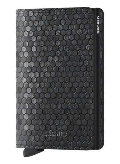 Portfel kieszonkowy Secrid Slimwallet Hexagon - black SECRID