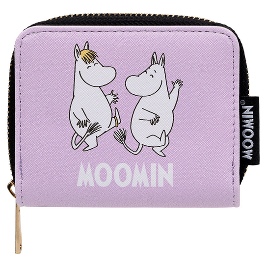 Portfel, Moomin Spring, Muminek i Panna Migotka, fioletowy Empik