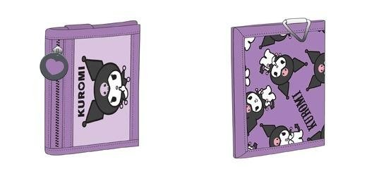 Portfelik Kuromi violet Inna marka