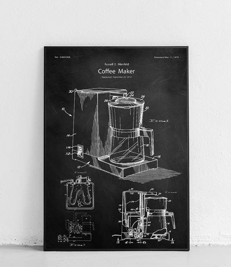 Poster Polytechnic, Ekspres do kawy - plakat Poster Polytechnic