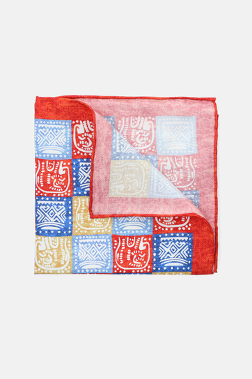 Poszetka Mixkolor Jedwabna Patchwork Inna marka