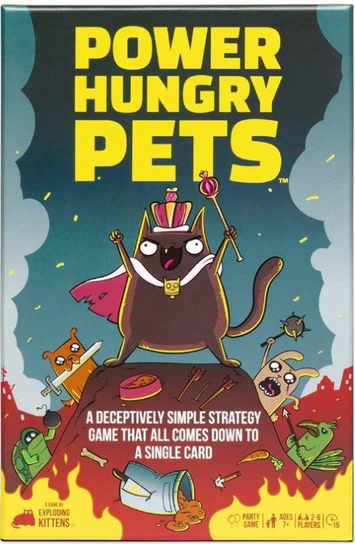 Power Hungry Pets Gra Karciana 7+ Exploding Kittens