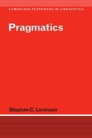 Pragmatics Levinson Stephen C.