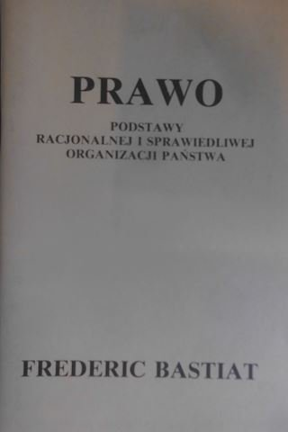 Prawo Bastiat Frederic