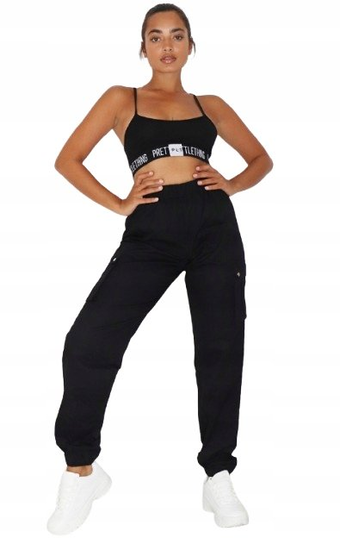 PRETTYLITTLETHING SPODNIE DLA NISKICH 32 EJN Prettylittlething