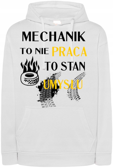 Prezent Bluza Mechanik to nie praca r.M Inna marka