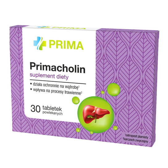 Primacholin Prima 30 tabletek Inna marka