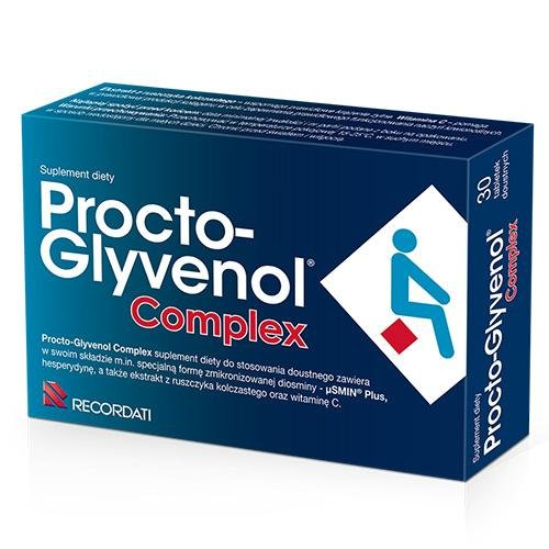 Procto-Glyvenol Complex, 30 tabletek Recordati