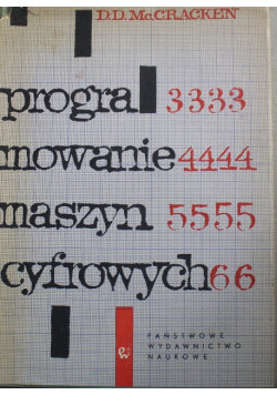 Programowanie maszyn cyfrowych