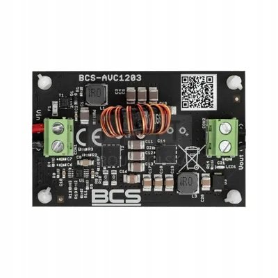 PRZETWORNICA DC/DC | 6-30V/12V | BCS-AVC1203 BCS