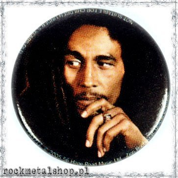 przypinka BOB MARLEY Inna marka