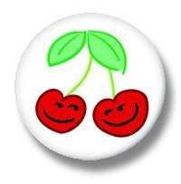przypinka CHERRIES Inna marka