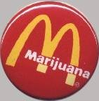 przypinka MARIJUANA Inna marka