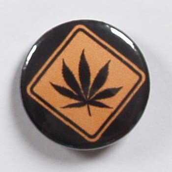 przypinka MARIJUANA Inna marka