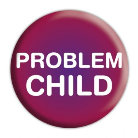 przypinka PROBLEM CHILD Inna marka