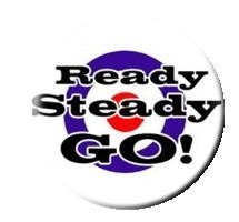 przypinka READY STEADY Inna marka